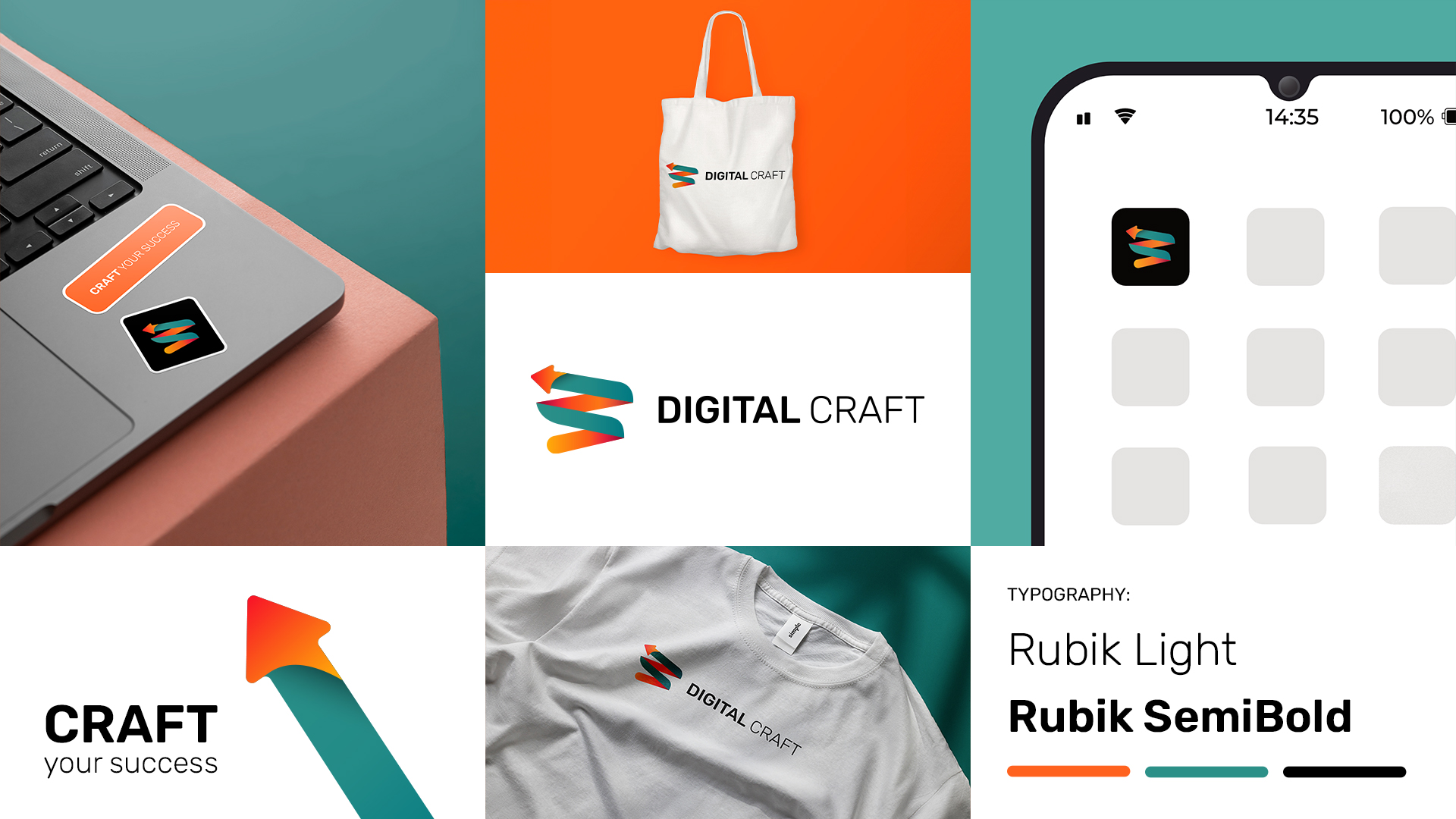 Digital Craft - prezentacja logo